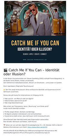 08 | Catch Me If You Can Identität oder Illusion?