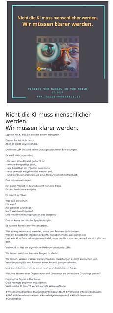 03 - Nicht die KI muss menschlicher werden